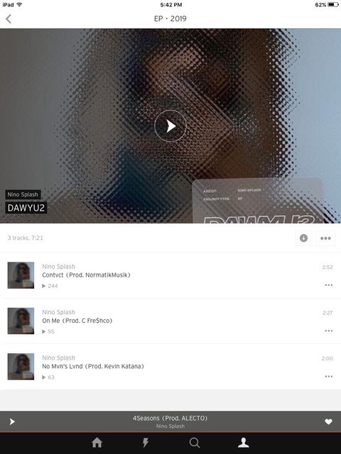 NinoSplash's tweet photo. NEW EP OUT NOW! #DAWYU2 
Link Below↘️

___________________
#NinoSplash #DAWYU2 #DAWYUT #VSZN #NewMusic #2019 #Independent #XXLFreshman2020 #BAMLLC #Soundcloud #Instagram #Facebook #NewWave #WaveOfChampions #Different #VŁife #MusicLife #NoMajorLabel

https://t.co/6Pfayk2WCK https://t.co/74wU5QBWRV