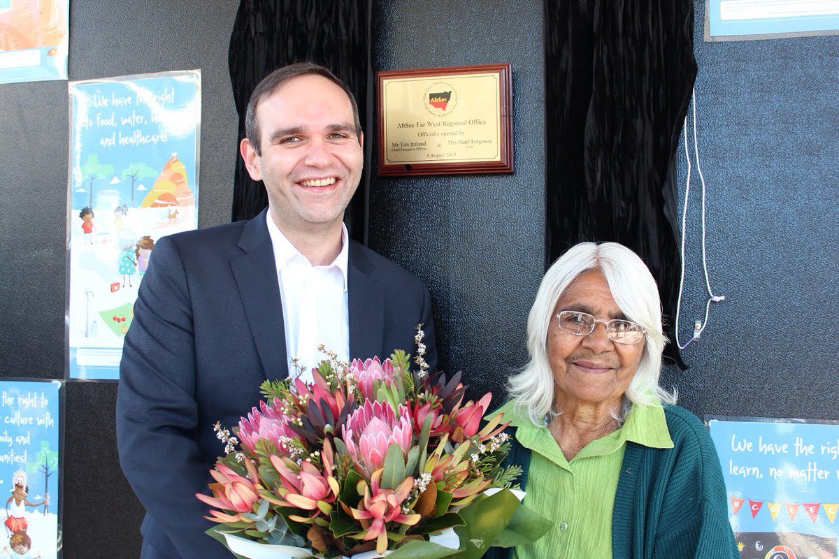 The opening of Menindee's <a href="/AbSecNSW/">AbSec</a> new office.
All the sights of community supporting school supporting community