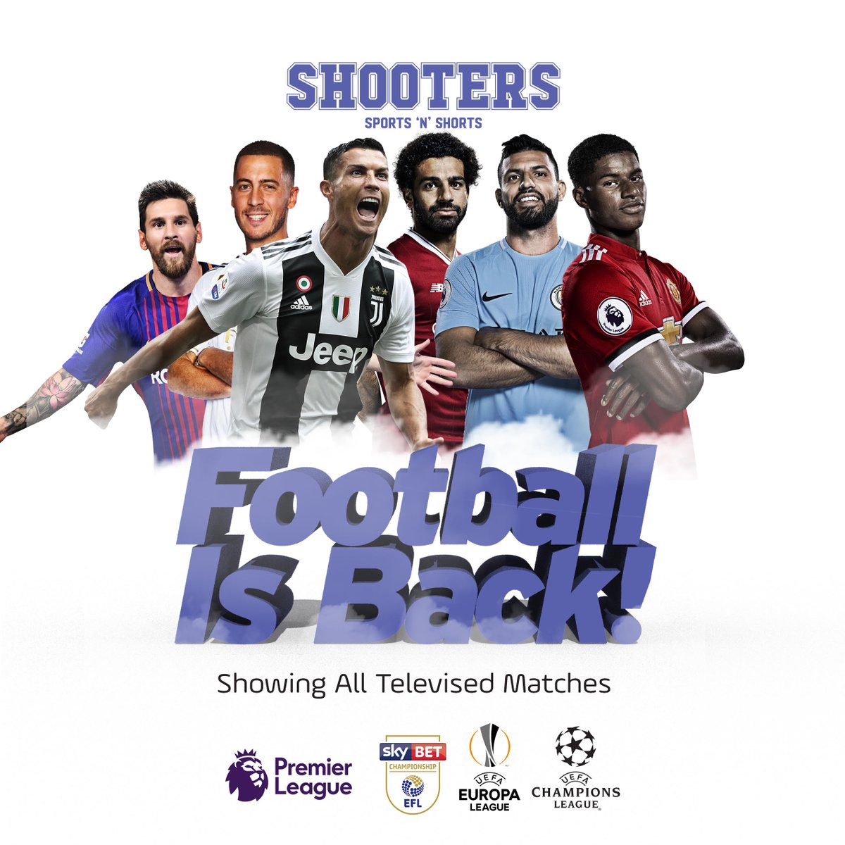 WHAT A WEEKEND! 🍻⚽️

9th August 👇
Liverpool v Norwich City @ 20:00

10th August 👇
West Ham v Man City @ 12:30
Tottenham Hotspur v Aston Villa @ 17:30

11th August 👇
Newcastle United v Arsenal @ 14:00
Man Utd v Chelsea @ 16:30

THE #PREMIERLEAGUE IS BACK! 🙌