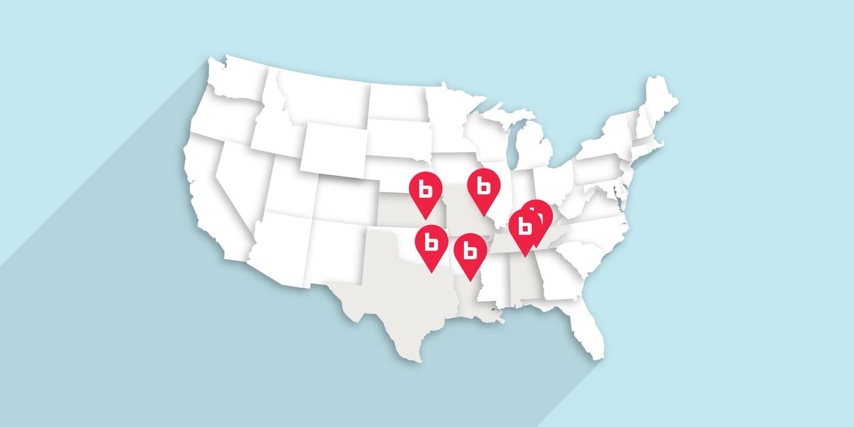 blipbillboards's tweet photo. The best way to start the week is with new advertising opportunities. Check out this week's #NewGeos locations:
Huntsville, AL
Wichita, KS
Monroe, LA
Bonne Terre, MO
Chattanooga, TN
Sherman, TX
Which of these new locations will you be adding to your campaign? https://t.co/fBINnloz2Q