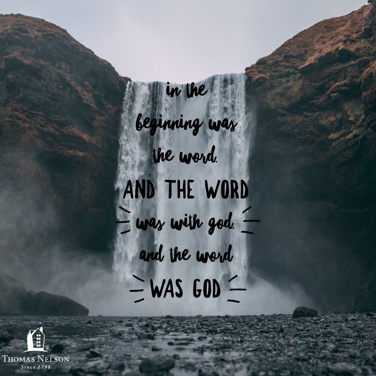 In the beginning was the Word, and the Word was with God, and the Word was God. John 1:1 NKJV #verseofthday