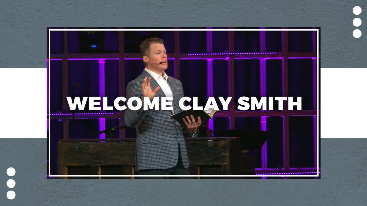 JohnsonFerry's tweet photo. We are excited to welcome Clay Smith and his family to Johnson Ferry! Yesterday, Clay was approved unanimously by the congregation to serve as the next senior pastor of JF. Watch his sermon "Start to Finish" taken from Hebrews 12:1-3 at the link below.

https://t.co/MS31Z5YUaN https://t.co/dgMqCkC61D