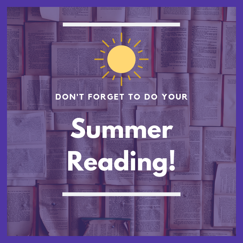 HeuveltonCSD's tweet photo. Since we have a month left until school starts again, don't forget to do your summer reading! What books have you read this summer? https://t.co/nW7yWmiqyC