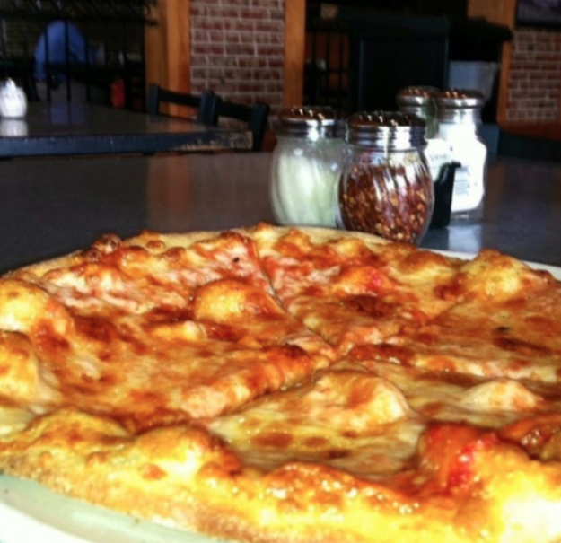 Tonight's special is a $5.00 Cheese or $5.00 Pepperoni Pizza. 
.
.
.
.
#ComeDineWithus #DineLocal #ColdCraftBeer #UptownShelby #CityofShelby #WoodFiredGrille #EatPizza #PatioSeating