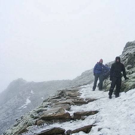 inuponlimited's tweet photo. I can still hear the wind on the #PygTrack and #MinersPath under #CribGoch on #Snowdon in January https://t.co/gYxaqzl98Z