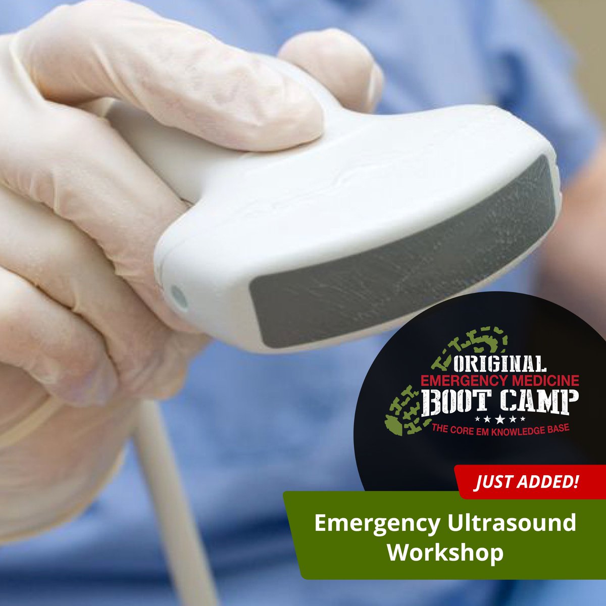 Spots are filling up quickly for the EM Boot Camp Hands-On Emergency Ultrasound Workshop! ⏱ Learn more and register at courses.ccme.org/course/embootc…. Only 40 registrants per class - December 2nd or 3rd, 2019 at Planet Hollywood in Las Vegas.