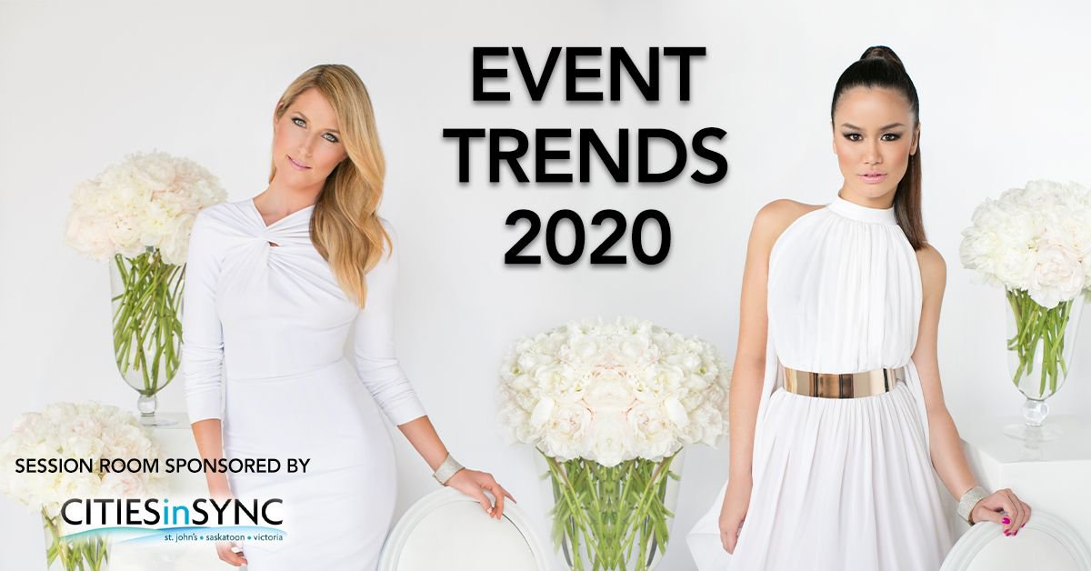 CMEexpo's tweet photo. Know What’s Now. Know What’s Next, with Candice Chan and Alison Slight as they talk 2020 event trends. Session room sponsored by Cities in Sync. Learn more at https://t.co/h5U7y7DDOk #cmeexpo @CANDICE_ALISON  @DestinationSJ @VisitSaskatoon https://t.co/x7zJwJ8Y8U