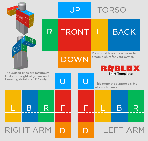 Custom Asthetic Roblox Shirt Template Transparent