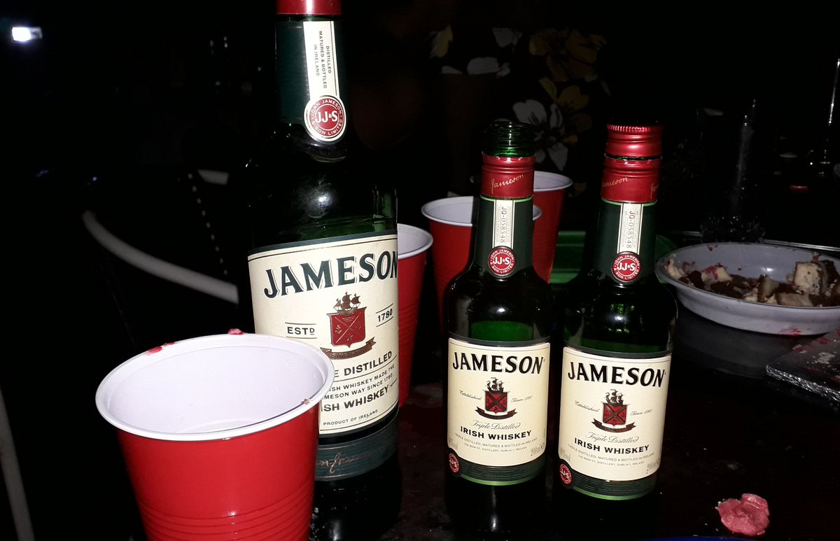 Hypecommunity2's tweet photo. Three green bottles of Irish whiskey with good taste. We believed you know what you want in whiskey,  go for Jameson. @jamesonwhiskey #promotingquality #marketingonline #Hype https://t.co/AkFlUti8uS
