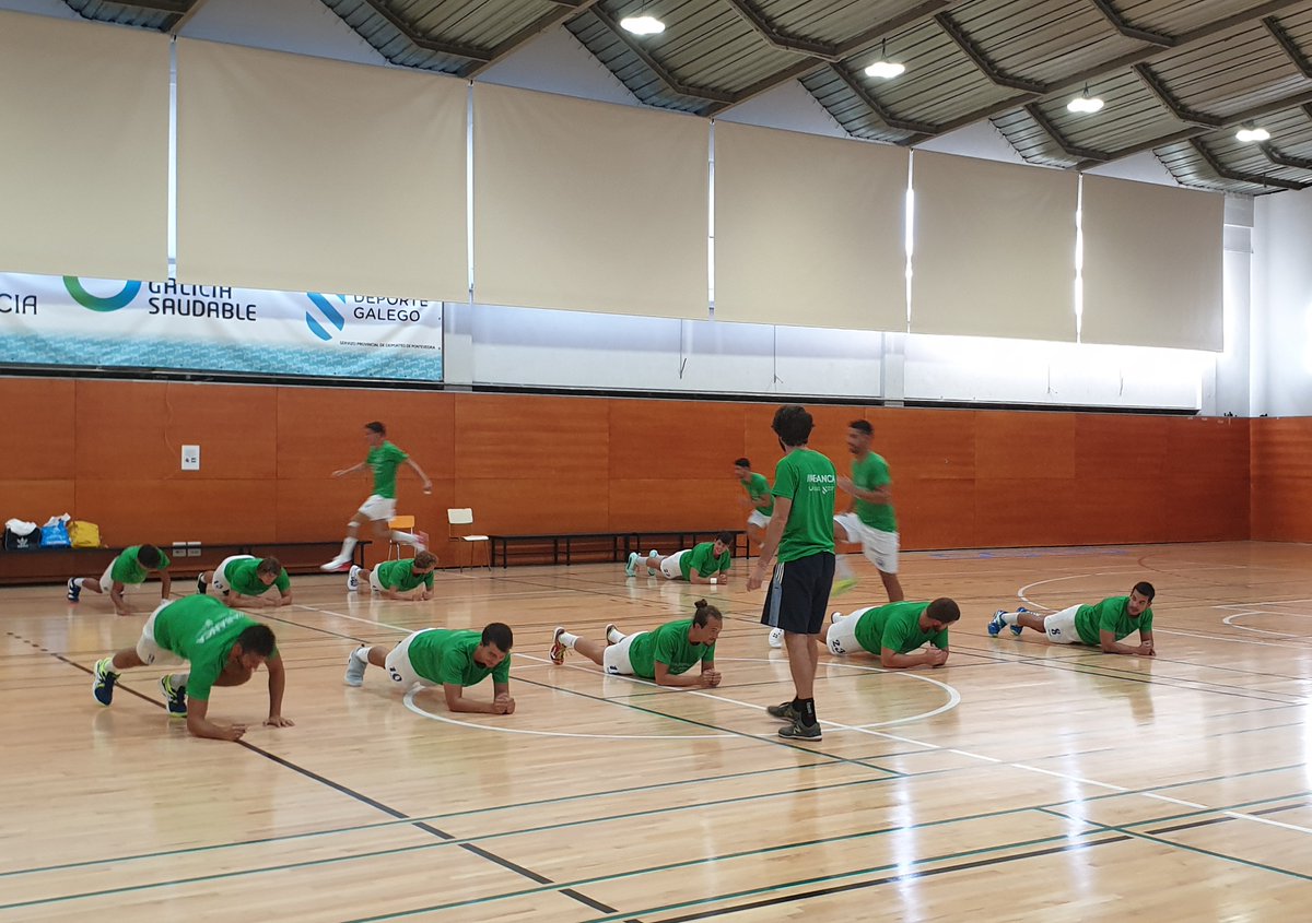 ClubCisneBalonm's tweet photo. Tras unas merecidas vacaciones, el equipo de @DHPlataMasc ha comenzado esta tarde la #pretemporada. Bajo las órdenes de @Jabato17, @quinhos83 y @MoveCentro, los cisneístas se han entrenado en el #cgtd ¡Toca trabajar duro para llegar en la mejor forma física al inicio de liga!💪 https://t.co/09D5oAtbUa