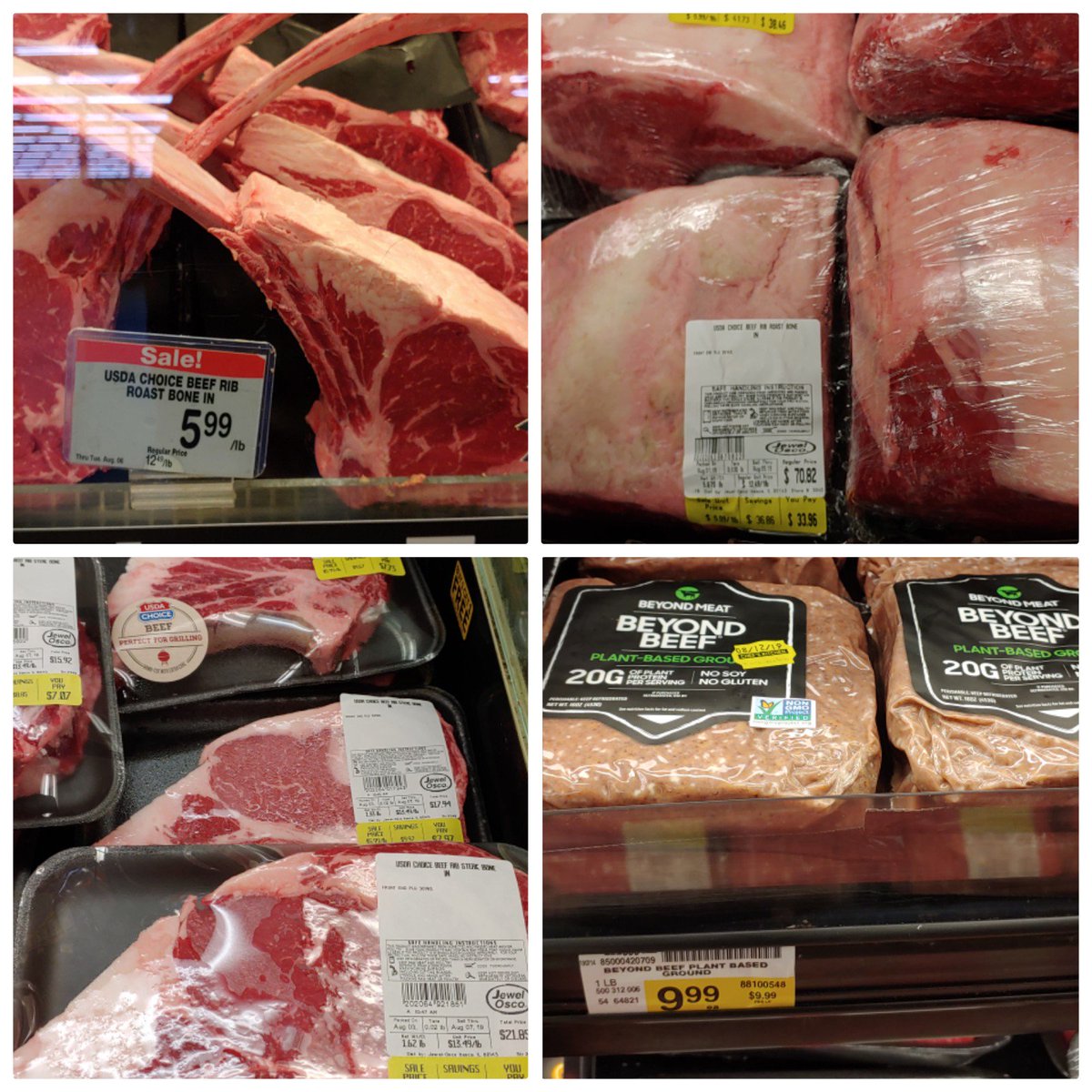 AllWarriorWomen's tweet photo. $5.99/lb for real meat or $9.99/lb processed food-like products. #tomahawk #yes2meat #meatheals #MeatyMonday #keto #carnivore #NSNG #LCHF #antiaging #weightloss #thinkclearer #FillTheFreezer #savemoney https://t.co/yPFERm1WG0