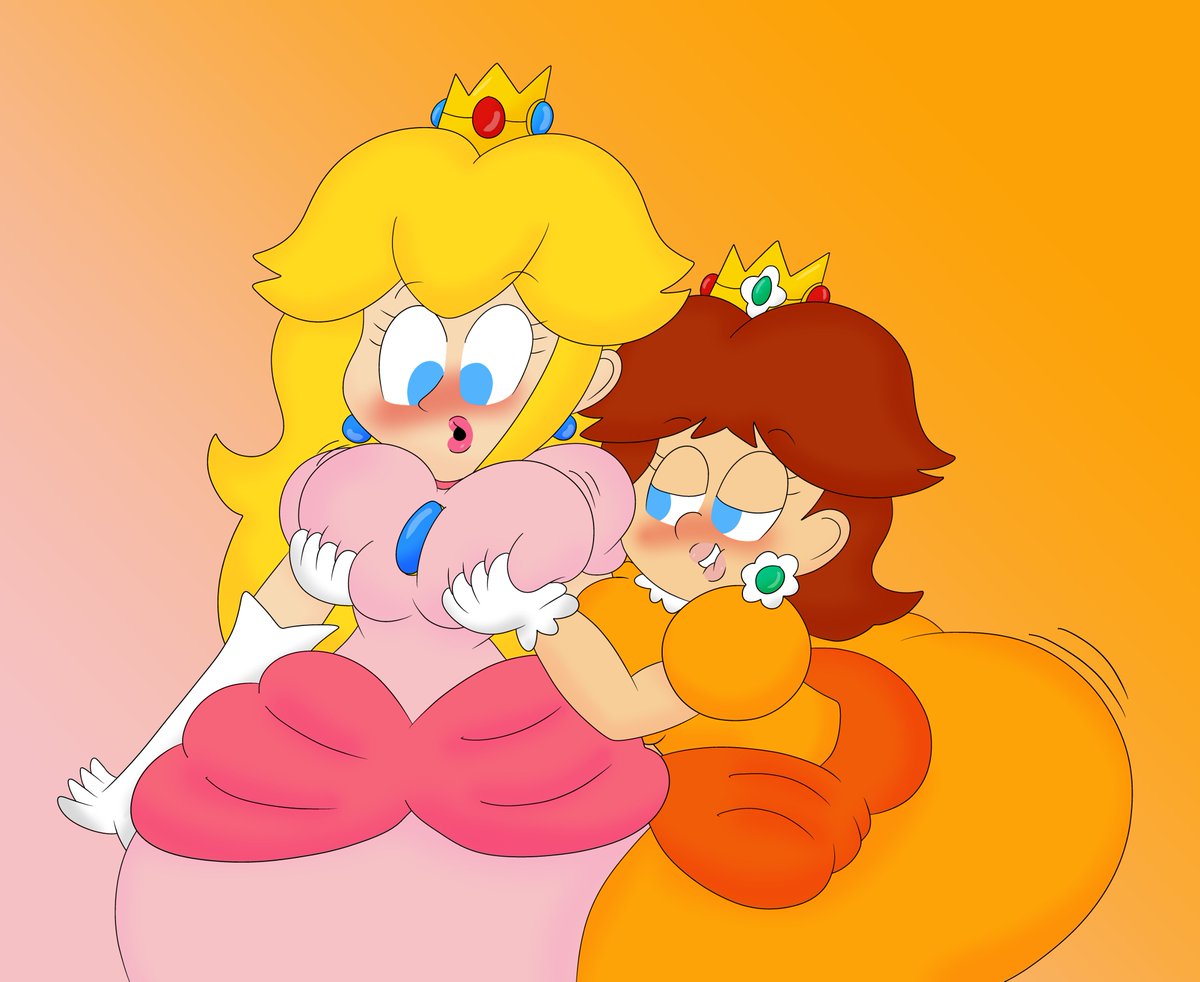 Daisy squeezing Peach's big boobs.pic.twitter.com/8A8xgK0jso.