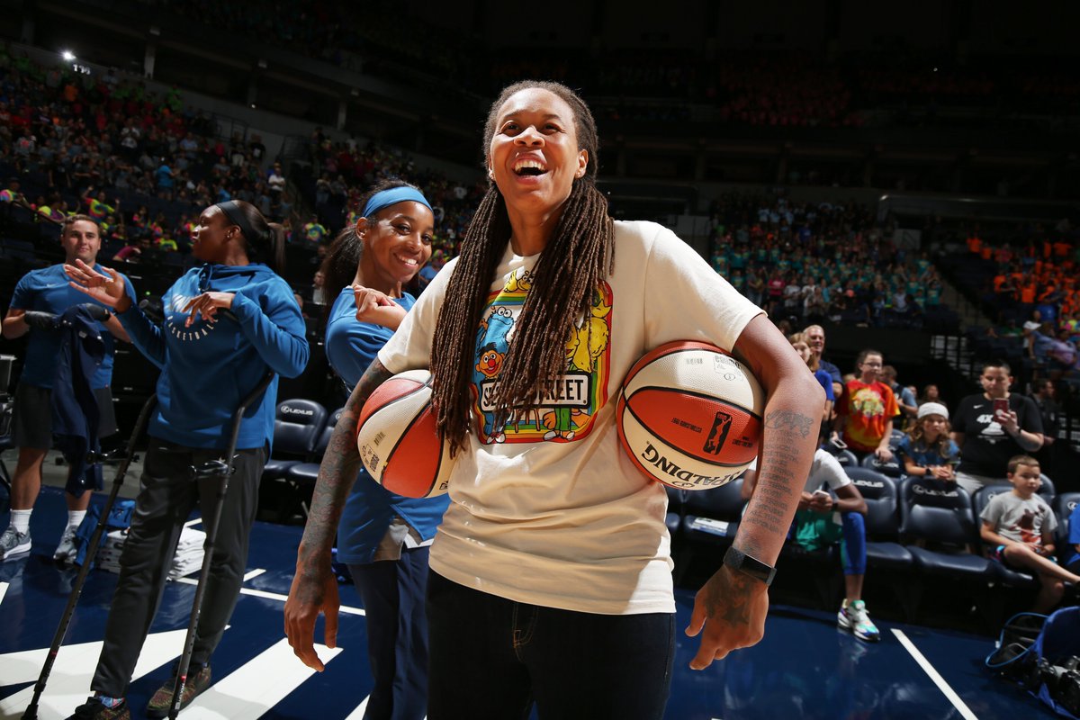 minnesotalynx's tweet photo. GOOD NEWS!

@seimoneaugustus is PROBABLE for tomorrow's game against Atlanta. » https://t.co/59nYnSf6z0 https://t.co/FIwhXGQvOU