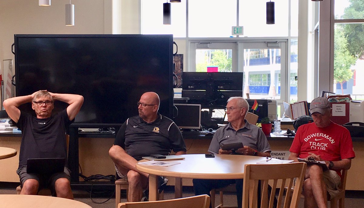 GoRun1DonD4ever's tweet photo. Lots of Learning this Summer! #NikeXCcoachesClinic #DublinHS #USATFLevel2 #CVEATC #2greatprograms #veryeXCited #LoveOurSport @MenloKnights https://t.co/XvngDXroVu
