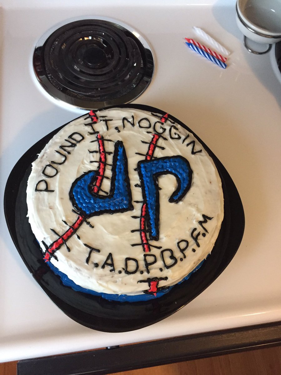 mattius6677's tweet photo. Third annual dude perfect birthday party for Matthew! @DudePerfect #dadcake #nailedit https://t.co/tFDyCrlgX0