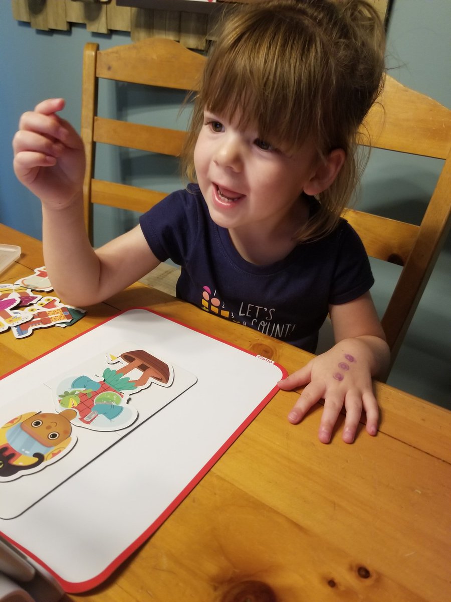 MBrownEdTech's tweet photo. This little Osmonaut is so excited that her #littlegeniuskit from @PlayOsmo arrived today! #earlylearning #edtech #innovatingplay #OsmoAmbassador https://t.co/cm2Kai7Ans