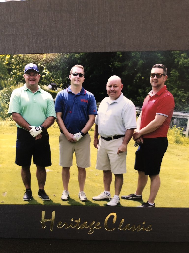 UPSer’s helping raise money for a great cause- MS! The Heritage Classic Golf Outing- 22nd Annual Memorial Tournament. Over 600K raised to end this disease!
