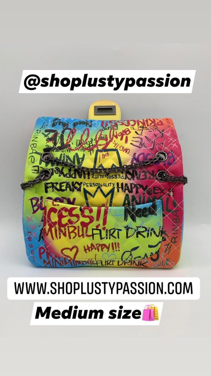 prettyjayinpink's tweet photo. GRAFFITI BAG’s Available PURCHASE Online now.
“SALE ENDS” SEPTEMBER 24 🛍
https://t.co/uSPd2vJLwZ 🛍

“SMALL IS SOLD OUT”
“Will REStOCK SOON” #handbags https://t.co/4UNippitXS