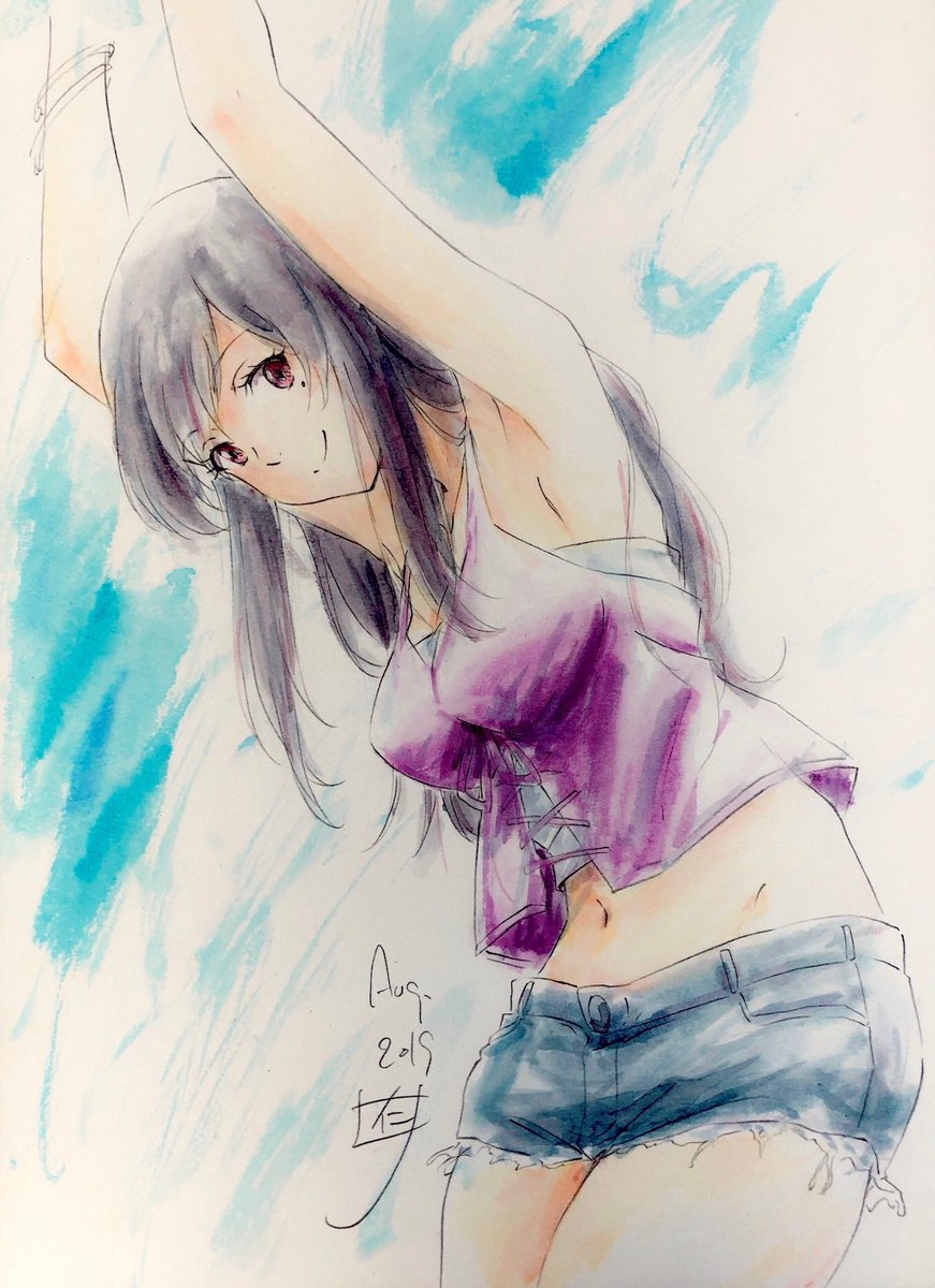 分享 仁井學所畫的 天氣之子 須賀夏美 新海誠作品集 天氣之子 哈啦板 巴哈姆特