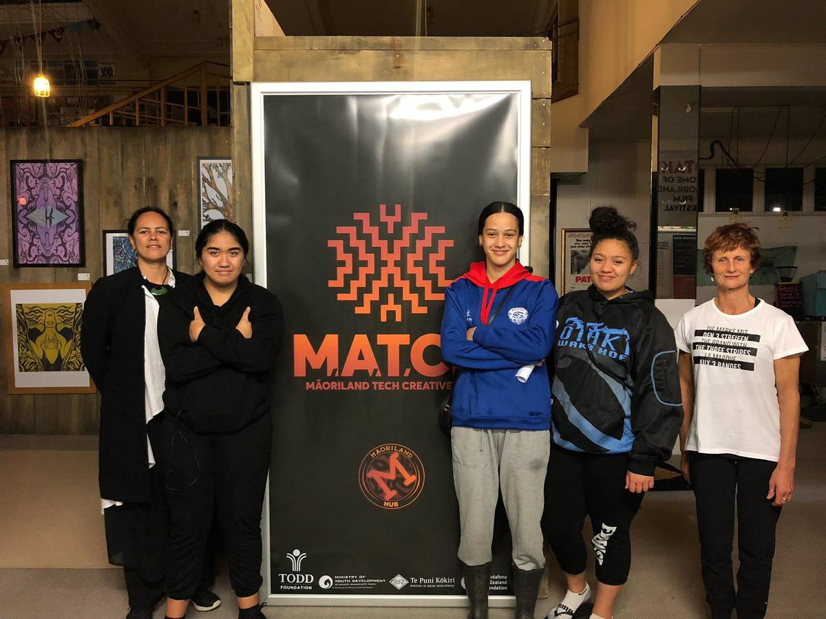 NZatVenice's tweet photo. Ka rawe! 7 rangatahi will compete in @INDIGILAB #indigihack using tech 2 revitalise indigenous language. Wikipedia says 53 languages were lost in 21st century! Listen to a list of extinct languages as part of #DaneMitchell’s #Posthoc at #BiennaleArte2019. https://t.co/qsRdVHC0dG https://t.co/wPOONCyPpC