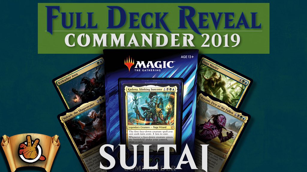 commandcast's tweet photo. You’ve seen all the preview cards for the #Commander2019 Sultai Morph “Faceless Menace” precon.

Now check out this video where we reveal which reprints are in the deck (#value) and talk about how it plays:

https://t.co/lalDoKnuHk https://t.co/MvSrqoFW5H