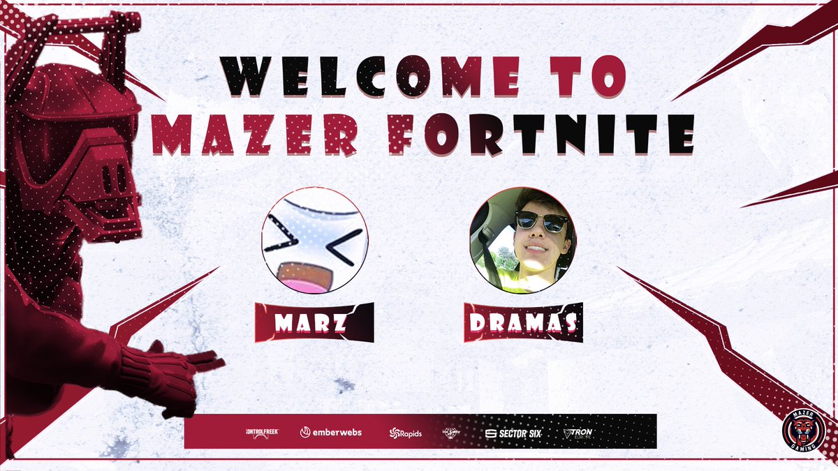 MazerHQ's tweet photo. A new chapter begins...

Please welcome the first new duo to #MazerFortnite: @MarkyWap and @DramasFN! 🙌 https://t.co/UkdgRC5nJj