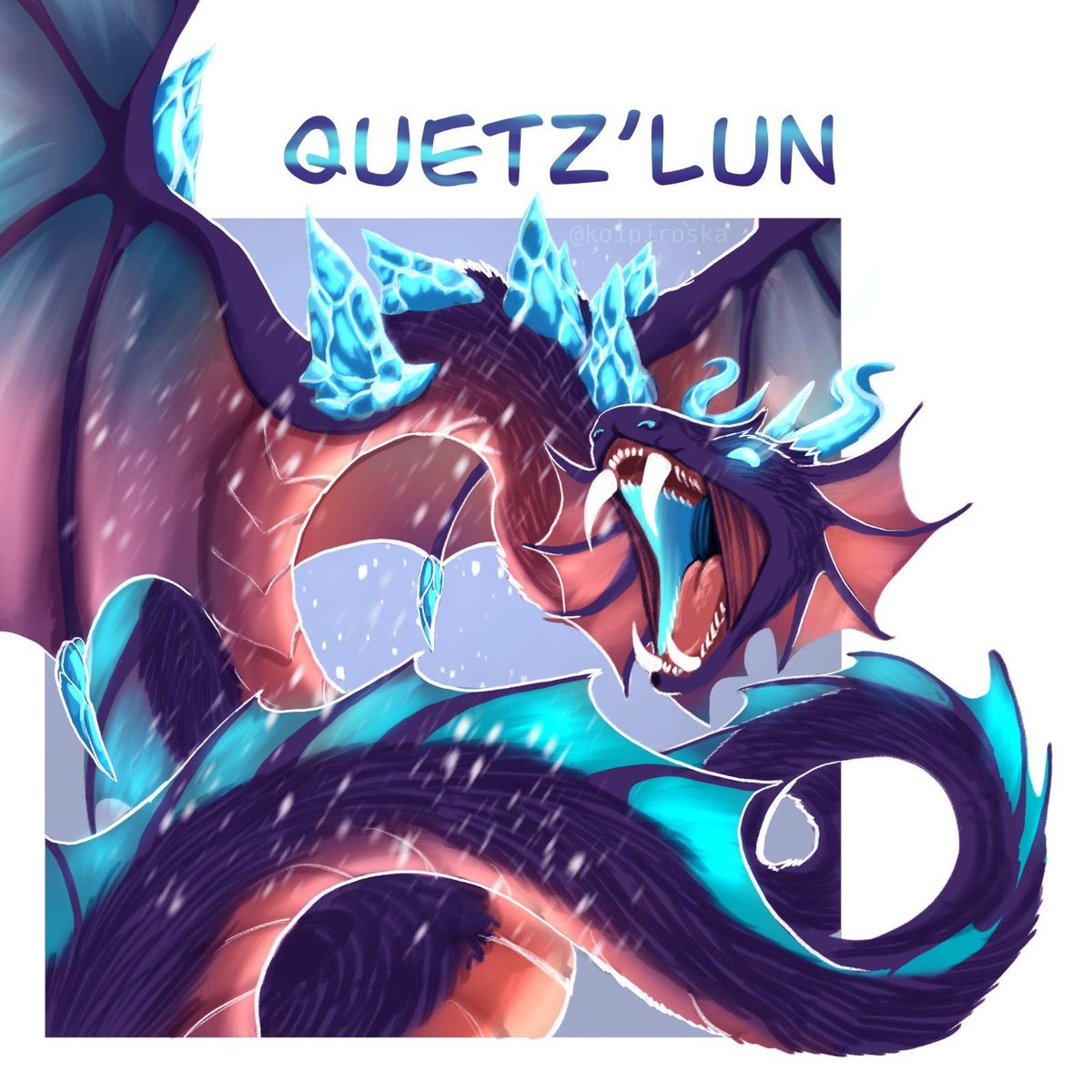 Quetz'lun for #loagust2019 06

This one was tricky because the ingame model is Hakkar so I had to use a bit of imagination on it. I hope you like my version of this Drakkari loa.