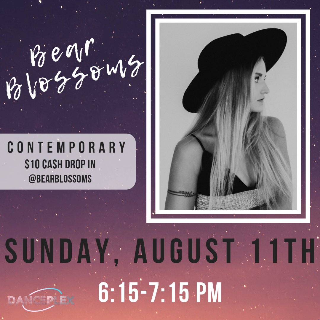 BearBlossoms's tweet photo. COME DANCE WITH ME THIS SUNDAY at @DanceplexAZ 6:15-7:15pm!!! #ARIZONA #dancers #AZDancers #azdance #dance #soulsundays ✨🧡🐻🌺 https://t.co/G6lO69IfyS