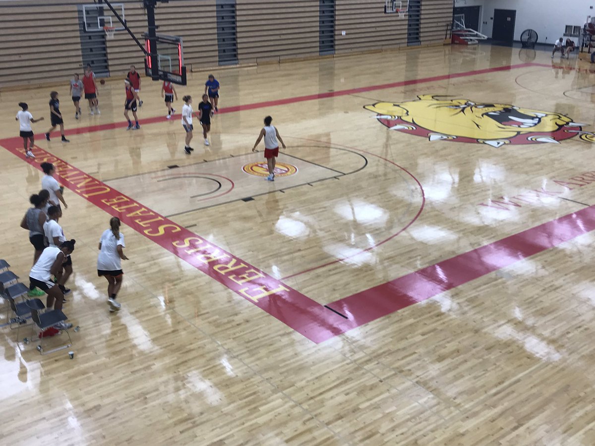 kfaustin's tweet image. What a day!  Blessed to have 80+ young women come to elite camp today and grateful to have had some time on the court with them!  Our @FerrisWBBall players were great teachers and ambassadors for our program! #7core #bignewsdeliveredtoo #GoDawgs