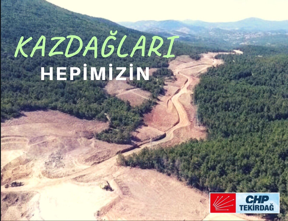 Kazdağları insanlığın belleği; tarih ve mitolojinin en önemli sahnelerinden biri, dünyanın ortak mirasıdır!  #KazdaglarinaDokunma