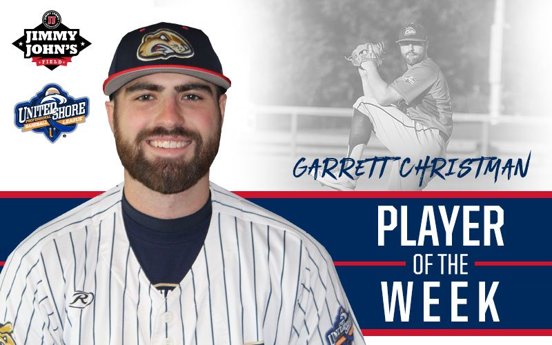 uspbl's tweet photo. Congrats to Birmingham Bloomfield Beavers Garrett Christman for being USPBL Player of the Week.

➡️ https://t.co/oB7rKYYJ9Z

#MakeTimeForFun
#YourSummerDestination
#BuzzinBeavers https://t.co/WzFj8JG5nD