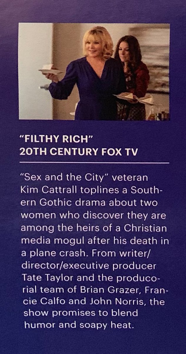 FilthyRichNZ's tweet photo. Industry bible @Variety featured @FilthyRichFOX as "Top of Broadcast's New Class".  Boy, are we amping! https://t.co/O0VzBfusKh