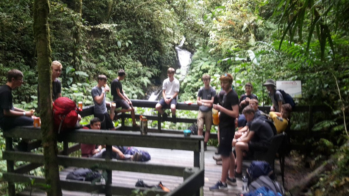 Horsforthdofe's tweet photo. #monteverde cloud forest for an afternoon of trekking! Ready for zip lining tomorrow!!  @HorsforthSchool @weareworldchall https://t.co/47GtkSjbmg
