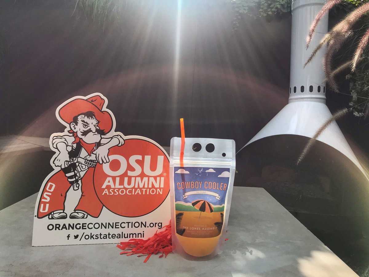Custom cocktail, anyone? 🍹 #okstate #gopokes