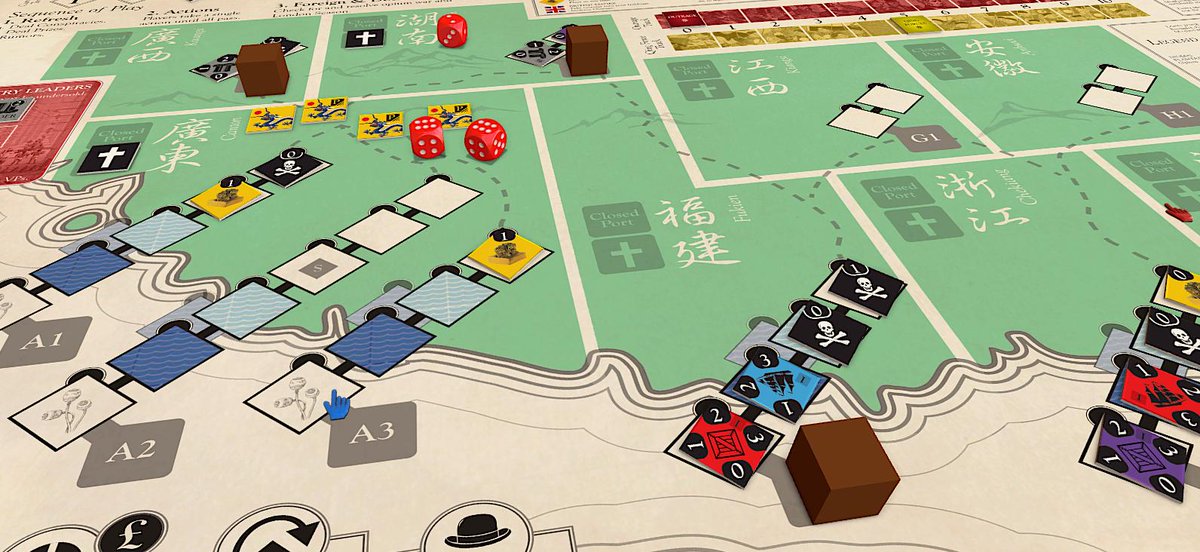 MishiGeek's tweet photo. Partida de #AnInfamousTraffic con @Setropo , @SergPang y compañía. Un juego económico con mucha maldad. Me está gustando! https://t.co/hCWwImCTwu