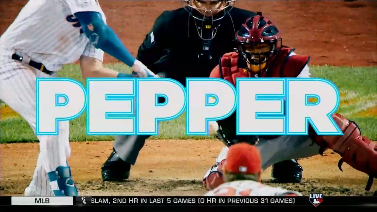 MLB Network on Twitter: "Have an on- or off-the-field question for our guy,  @markdero7? He's playing pepper and answering your questions on tomorrow's  #MLBCentral. Tweet one now! https://t.co/6KXWGe5EjZ" / Twitter