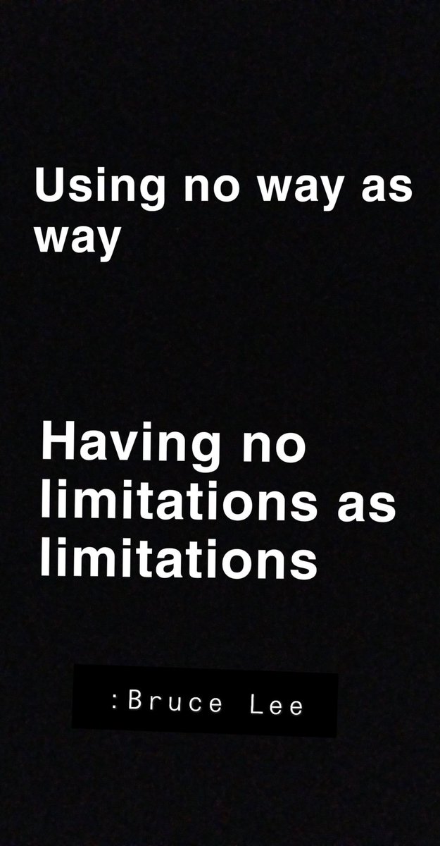 CoupleofD's tweet photo. Using no way as way. Having no limitations as limitations https://t.co/I6gMmZymGG
