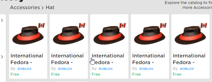 Ivy On Twitter What Hat Should I Get Today - international fedora peru roblox