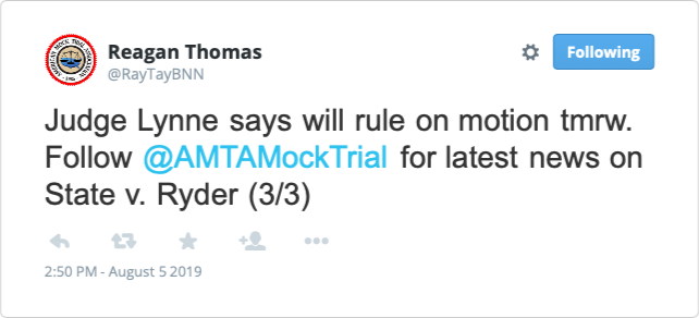Friday's rumors were true: Counsel for Jordan Ryder has filed a Hail Mary motion! BNN Reporter Reagan Thomas has the scoop...