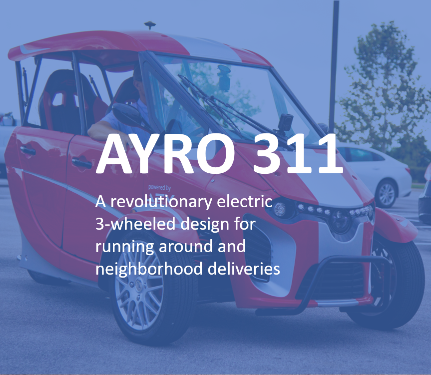 AyroInc's tweet photo. Imagine sayin' goodbye to oil changes, fuel filters & tune-ups...When you get an #allelectric #Ayro vehicle, that dream can be a reality. Learn how we're lowering the bottom line w/o compromising it at https://t.co/6iObrwbtU1
#AyroInc #AYRO311 #AYRO311x #Electric #EV #TexasMade https://t.co/8wzDUEKpE9