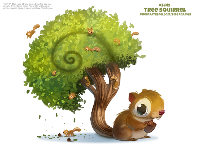 Cryptid_Create's tweet photo. Daily Paint 2449. Tree Squirrel
Prints available at: https://t.co/xWB2EWT4af
For full res WIPs, art, videos and more:  https://t.co/msrmM6p5QT https://t.co/mM2lmfmufI