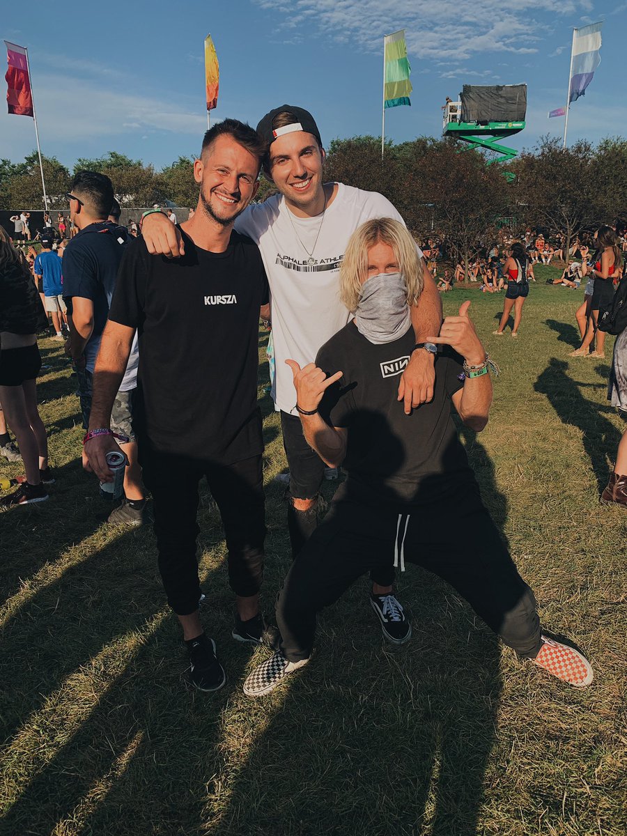 Reunited with the boys this weekend at Lollapalooza. Missed this squad @RoryKramer @yoderproduction
