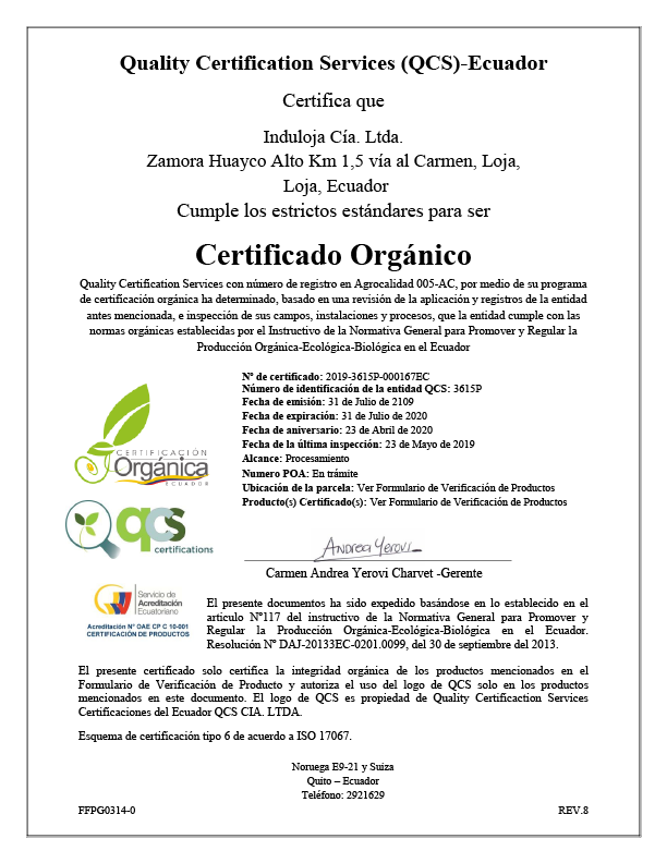 prendho's tweet photo. 🎉Felicitaciones a todo el equipo #Induloja 👉#Forestea, por ser la primera planta de bebidas en el #Ecuador certificada como orgánica🎉 https://t.co/VzylAuC4rZ