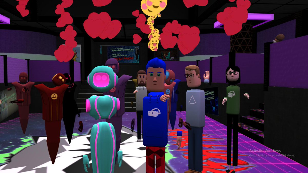 <a href="/AltspaceVR/">AltspaceVR</a> @yunjiverse <a href="/OgiAnima/">Ogi</a> <a href="/ParnazRad/">Parnaz Rad</a> @lizsolo @VRfaeVR <a href="/Lauren_Joy/">Lauren Joy</a> <a href="/craggles_13/">Craig Little</a> <a href="/LauraG_Inc/">Laura Garrett</a> <a href="/donnamct/">🇨🇦 #letsmeetinvr</a> 📸⚡️💛 #SAS2019 #SpeculativeRealities