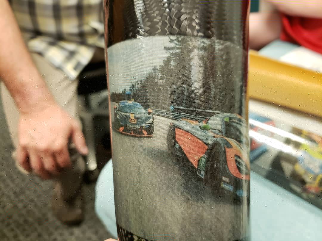 Travis' new brace...you could say he LOVES it! Thank you @ShrinersHospSLC <a href="/shrinershosp/">Shriners Children's</a> <a href="/DavidRagan/">David Ragan</a> <a href="/Team_FRM/">Front Row Motorsports</a> <a href="/CompassRacing/">Compass Racing</a> <a href="/KyleBusch/">Kyle Busch</a> <a href="/JoeGibbsRacing/">Joe Gibbs Racing</a> <a href="/NASCAR/">NASCAR</a> <a href="/IMSA/">IMSA</a> !! #imwithTravis #alwaysracing #EndNF #NASCAR #IMSA #shrinershospitals #shriners