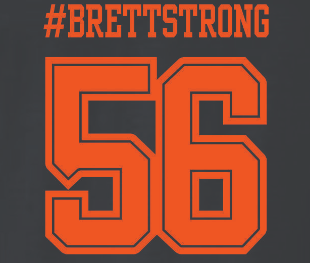 BHSUFB's tweet photo. You can now order your own #BrettStrong apparel! Please visit the link to learn more about supporting Brett Lamb and others impacted by this disease. Each design includes the color orange which represents leukemia awareness! https://t.co/o3aSb09ELA https://t.co/e4dZsoiU6d