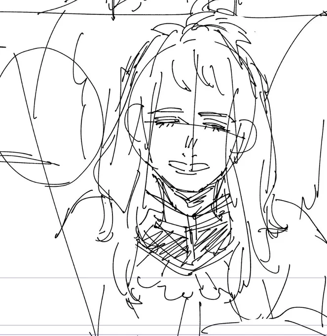 今度のコミティアで出したい創作漫画のキャラの見た目をなんとなくジョンぽくしたらめちゃめちゃ楽しいですね・・・終わる気がしない😂 