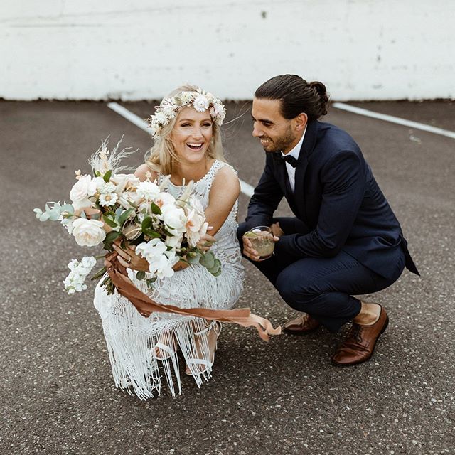 Naba_Zabih's tweet photo. Basking in the just married feels, sippin on their favorite drinks- meanwhile, behind the camera, their entire bridal party is running towards them to smother them in love 😭💕 The most incredible vendors:
@castawayportland
@keenevents
@brierandivy 
@m… https://t.co/sagHMxwLRN https://t.co/SGZX60ZzWa