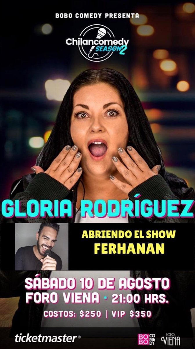 Oigan #miprimeravez !!! Si mi primera vez en Teatro ....

Los veo este Sábado para ver mi #standupcomedy de "Confesiones del Feo más guapo"

Abriendo el show de la reina de Standup y Comedy Central <a href="/Gloriadepie/">Gloria Rodríguez</a>
Boletos en Ticketmaster o bien en lista al 2x1 solo hasta el jueves.