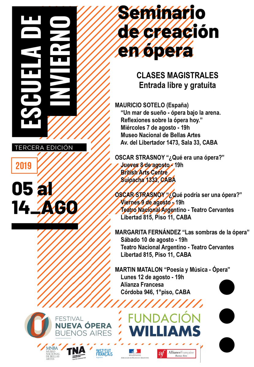 barbadosAE's tweet photo. Recomendamos las clases magistrales que ofrece la edición 2019 de la Escuela de Invierno
#fwilliams https://t.co/6DGoMI6Ef2